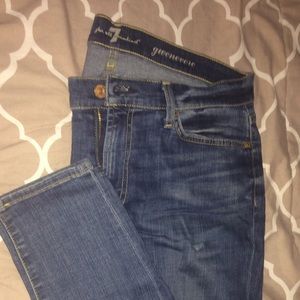 7 for all mankind blue jean